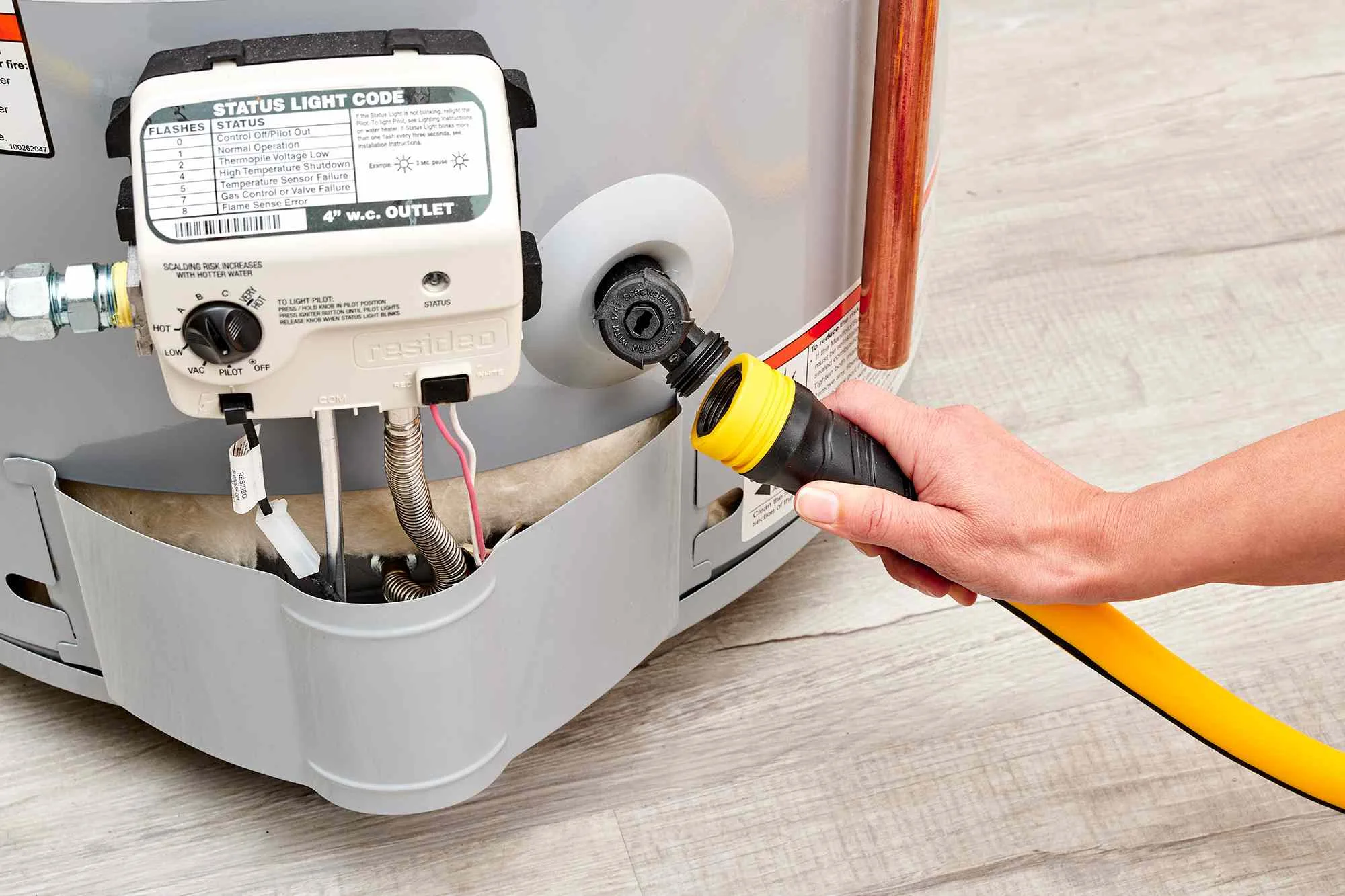 Water heater maintenance